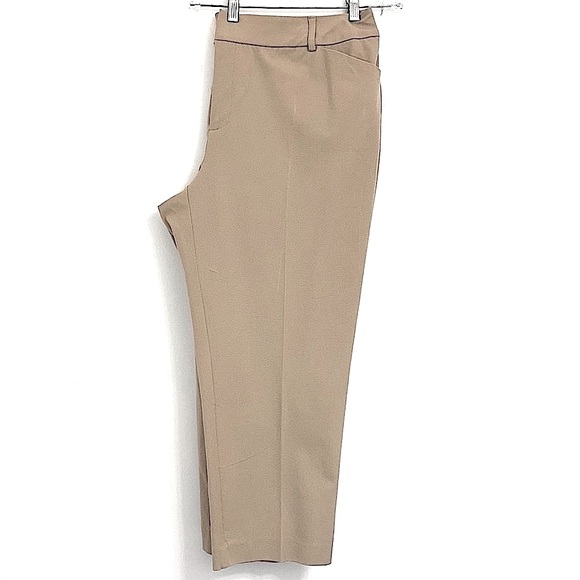 Charter Club Women's 18W (43 x 26) Newport Slim Leg Pants, Tan, Excellent Cond. - Picture 1 of 16